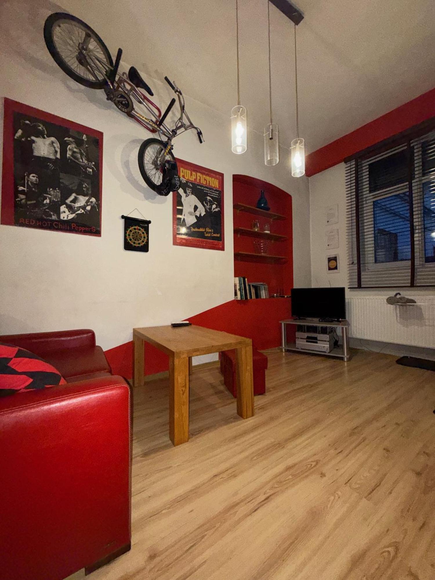 Studio Red And White